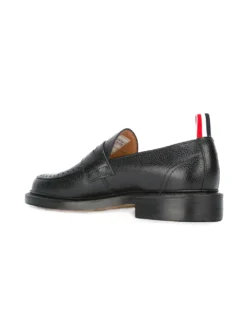 Men Thom Browne Penny Loafer With Leather Sole In Black Pebble Grain -Sebago || Giuseppe Zanotti || Castañer Shop 11548802 7562595 1000