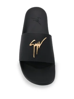 Men Giuseppe Zanotti Logo Plaque Slides -Sebago || Giuseppe Zanotti || Castañer Shop 14234761 20146143 1000