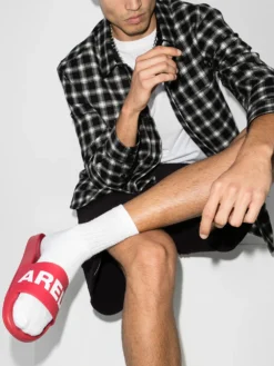 Men Dsquared2 Logo-print Slide Sandals 7 Men Dsquared2 Logo-print Slide Sandals -Sebago || Giuseppe Zanotti || Castañer Shop 15423988 28442624 1000