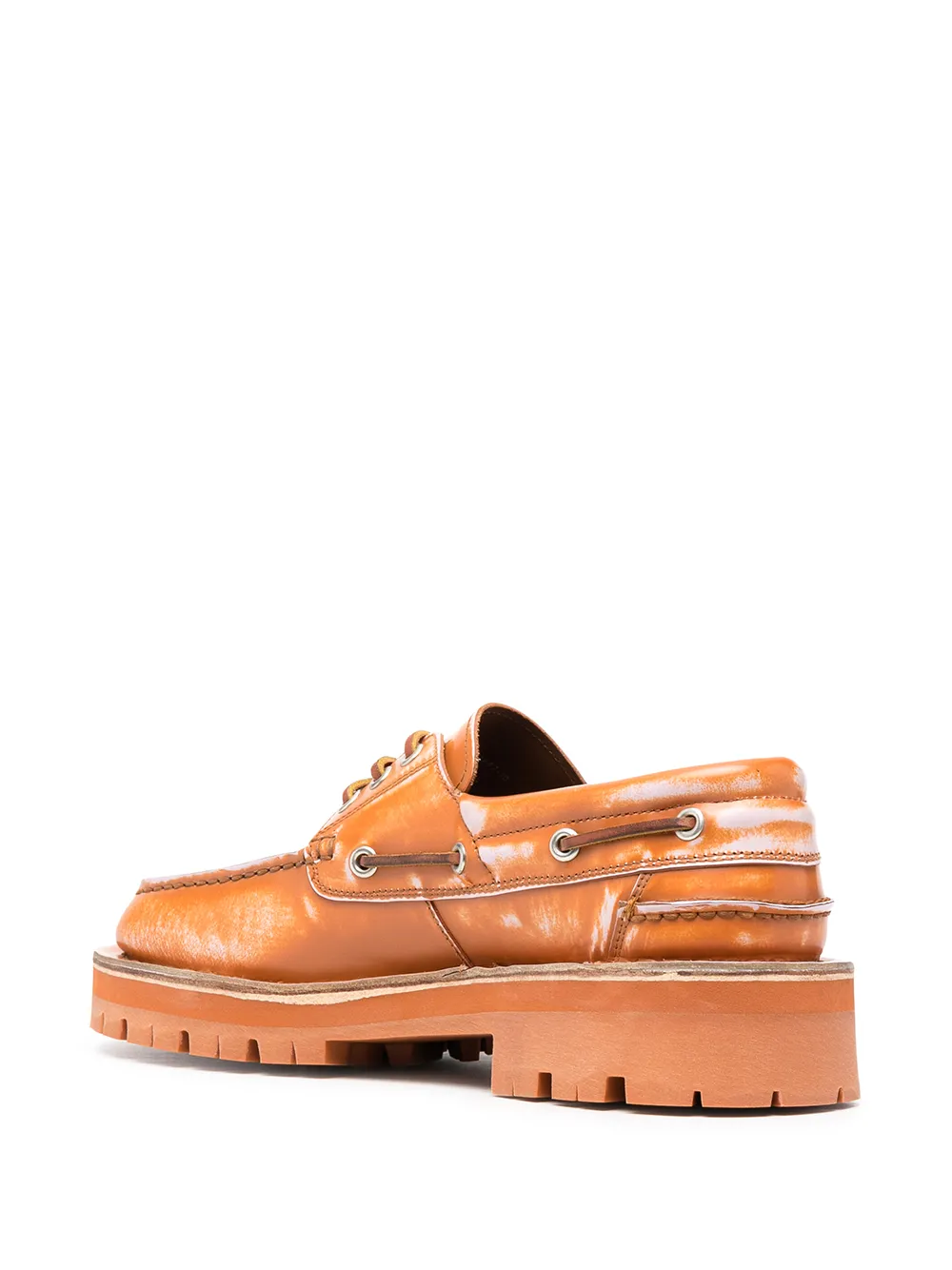 Men CamperLab Lace-up Leather Boat Shoes 5 Men CamperLab Lace-up Leather Boat Shoes - Image 3