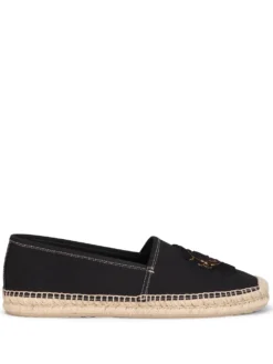 Men Dolce & Gabbana Embroidered Logo Espadrilles