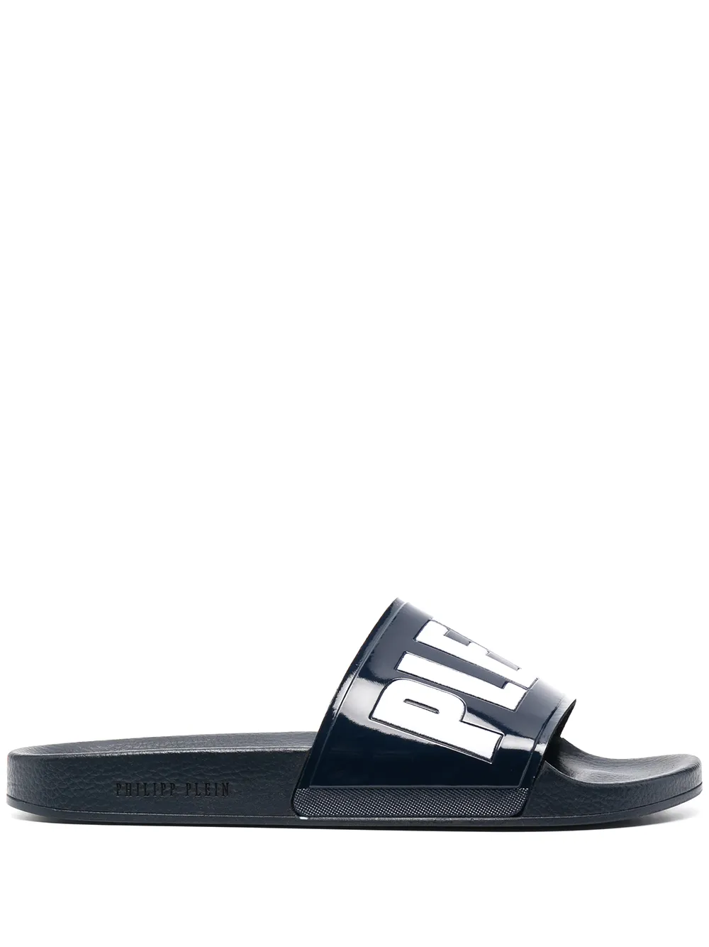 Men Philipp Plein Two-tone Logo-print Slides 3 Men Philipp Plein Two-tone Logo-print Slides