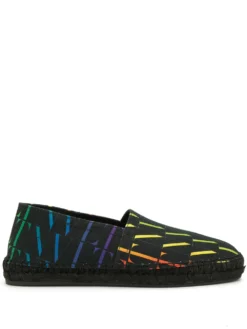 Men Valentino Garavani VLTN Logo-print Espadrilles