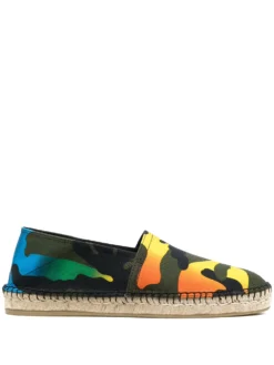Men Valentino Garavani Camouflage-print Espadrilles
