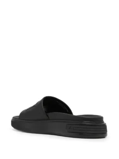 Men Bally Embossed-logo Leather Slides -Sebago || Giuseppe Zanotti || Castañer Shop 16576328 33324196 1000