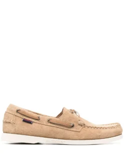 Men Sebago Portland Lace-up Suede Shoes