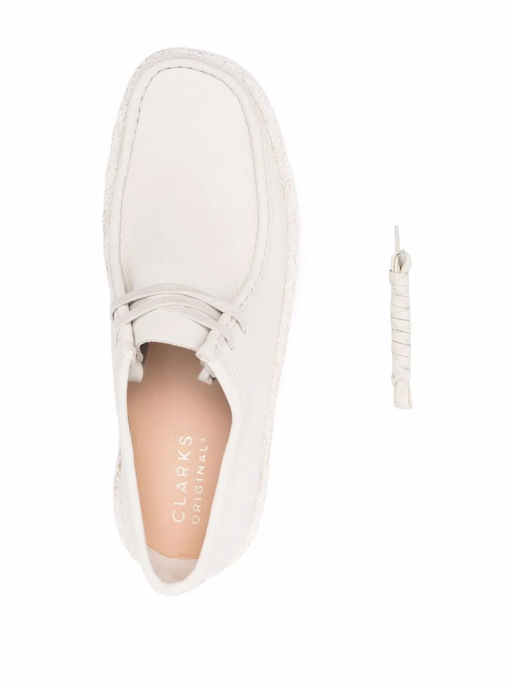 Men Clarks Originals Wallabee Lace-up Boat Shoes 6 Men Clarks Originals Wallabee Lace-up Boat Shoes - Image 4