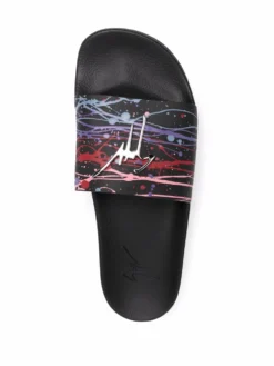 Men Giuseppe Zanotti Paint-effect Slides -Sebago || Giuseppe Zanotti || Castañer Shop 16860652 33519960 1000