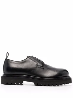 Men Officine Creative Polished Leather Derby Shoes