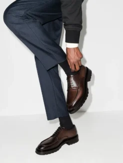 Men Santoni Ridged-sole Derby Shoes -Sebago || Giuseppe Zanotti || Castañer Shop 16953092 35277972 1000