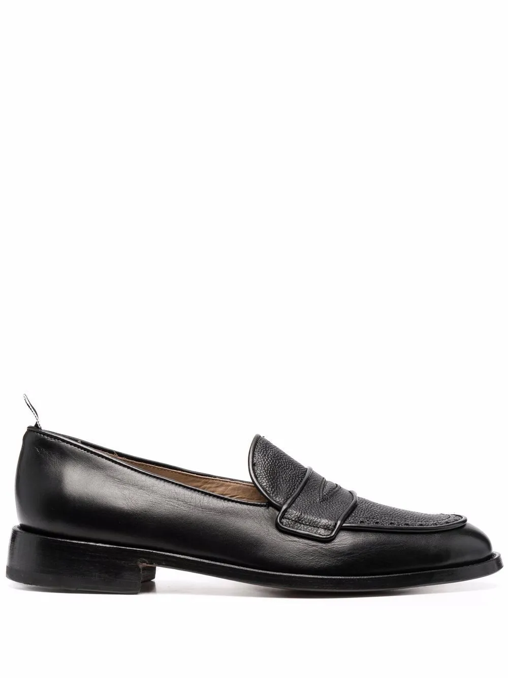 Men Thom Browne RWB-tag Penny Loafers 3 Men Thom Browne RWB-tag Penny Loafers