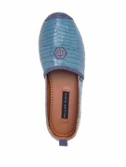 Men Philipp Plein Blue Leather Espadrilles 9 Men Philipp Plein Blue Leather Espadrilles -Sebago || Giuseppe Zanotti || CastaƱer Shop 17352882 36222258 1000