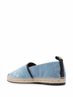 Men Philipp Plein Skull Logo Denim Espadrilles -Sebago || Giuseppe Zanotti || Castañer Shop 17353766 36245048 1000