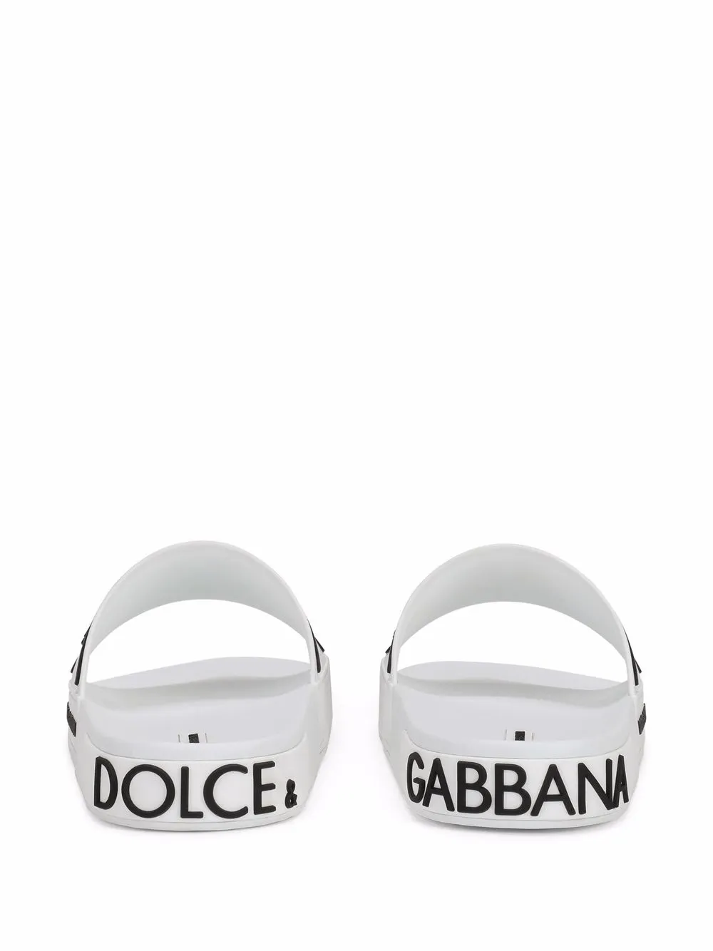 Men Dolce & Gabbana Logo-strap Slides 5 Men Dolce & Gabbana Logo-strap Slides - Image 3