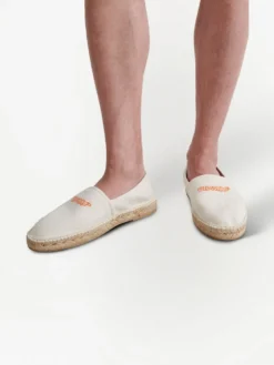 Men Off-White Logo-embroidered Canvas Espadrilles -Sebago || Giuseppe Zanotti || Castañer Shop 17595035 39159935 1000