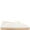 Men Off-White Logo-embroidered Canvas Espadrilles