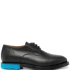 Men Off-White Contrasting-sole Derby Shoes