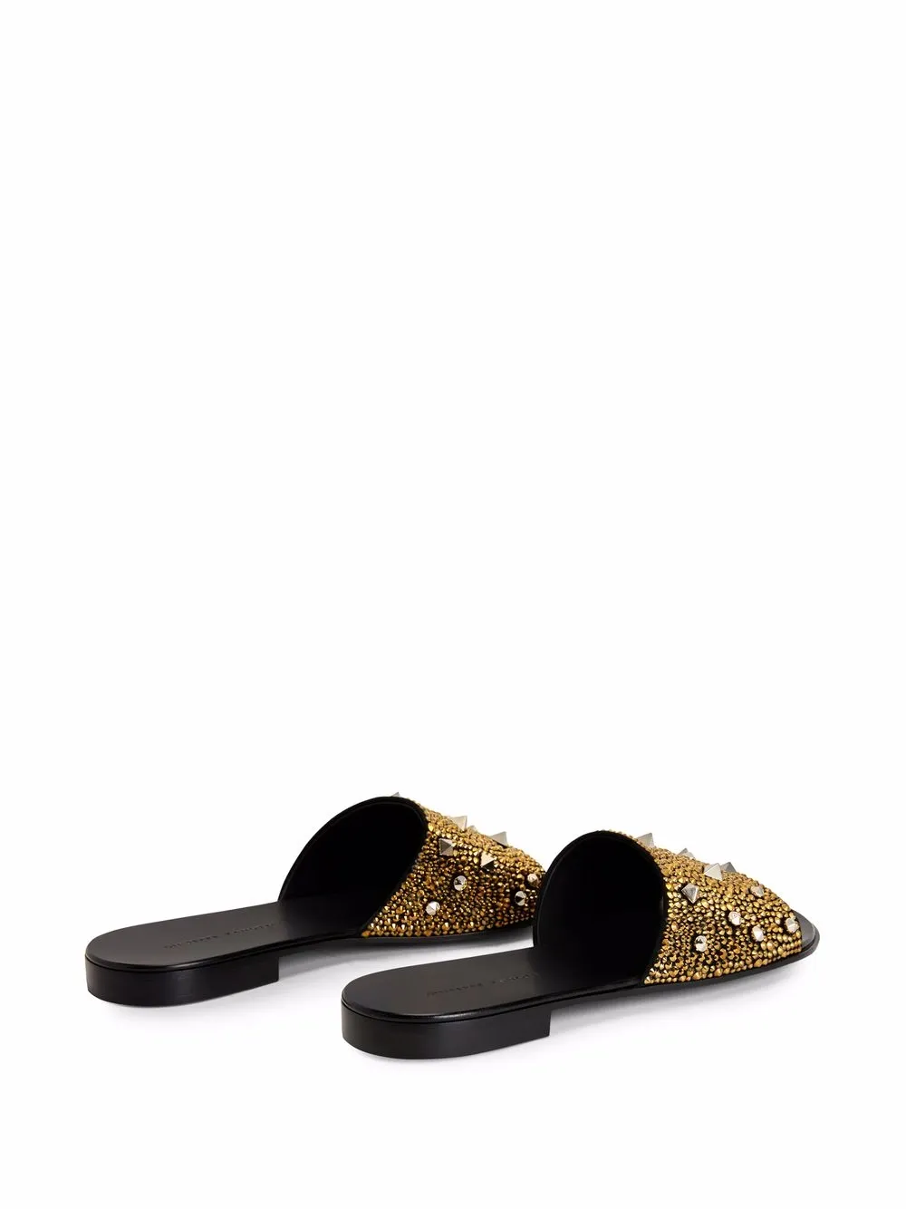 Men Giuseppe Zanotti Darrin Encrusted Slip-on Sliders 5 Men Giuseppe Zanotti Darrin Encrusted Slip-on Sliders - Image 3