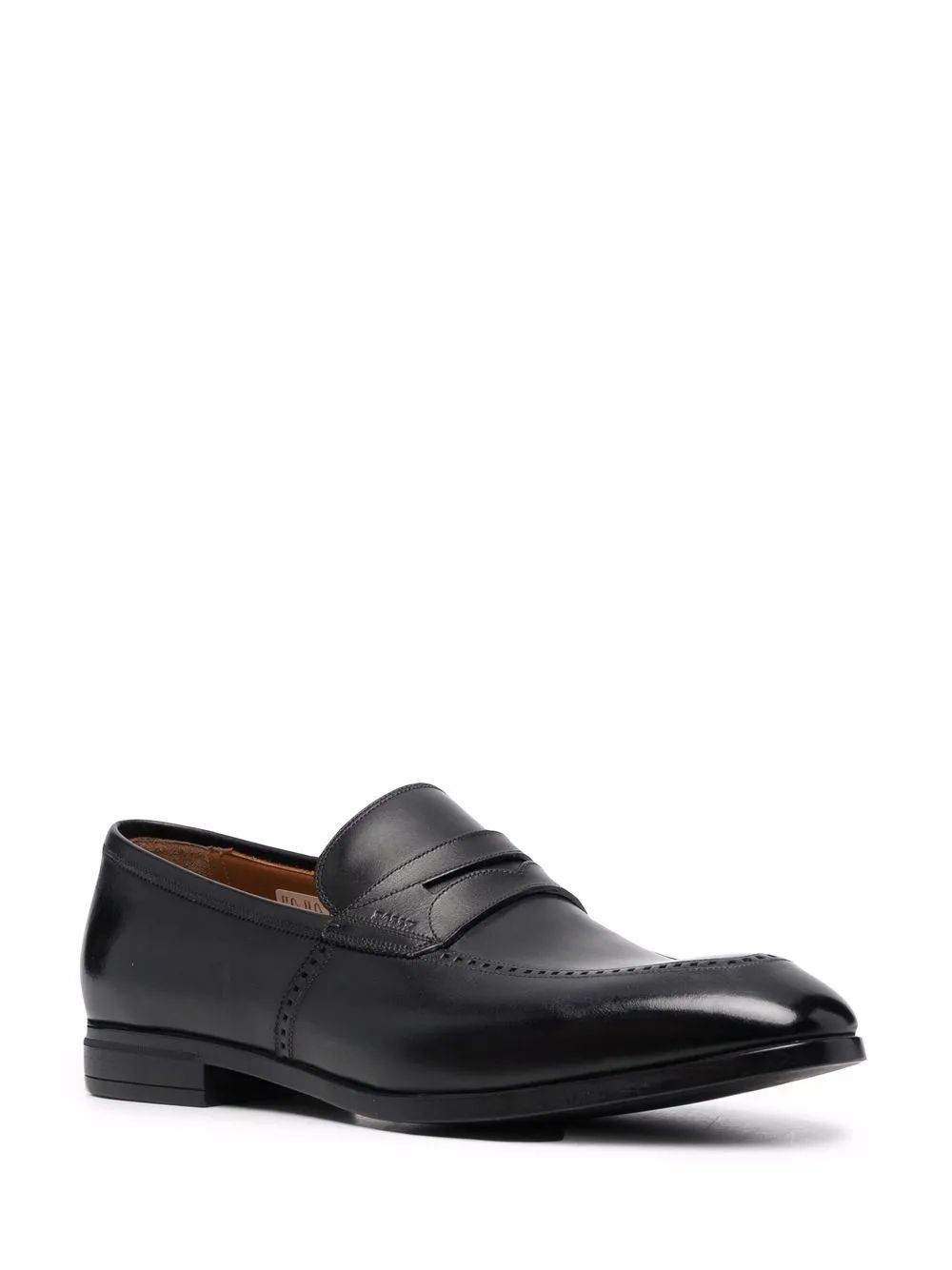 Men Bally Low-heel Leather Loafers 4 Men Bally Low-heel Leather Loafers - Image 2