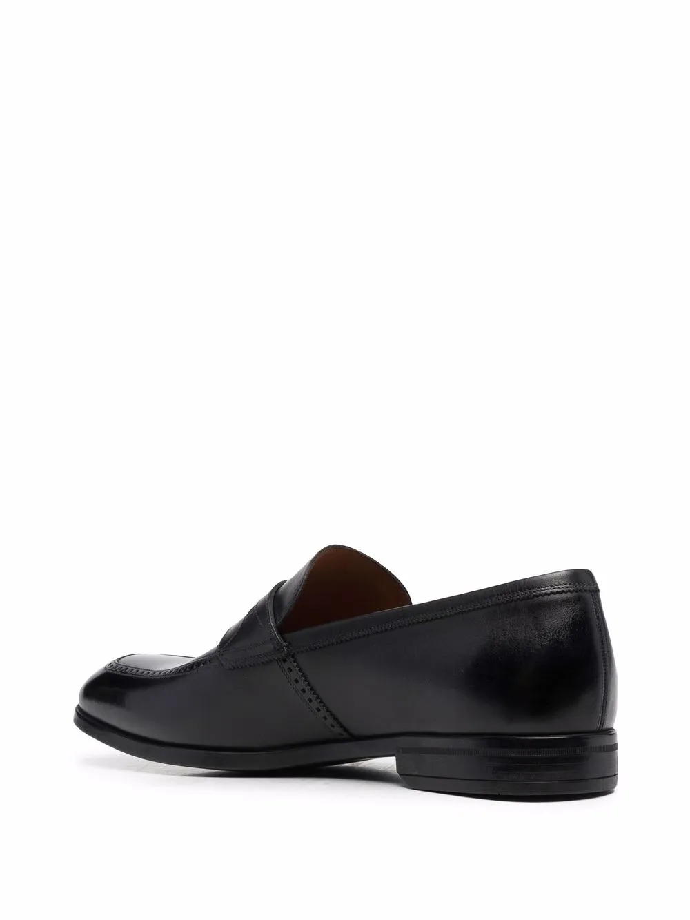 Men Bally Low-heel Leather Loafers 5 Men Bally Low-heel Leather Loafers - Image 3