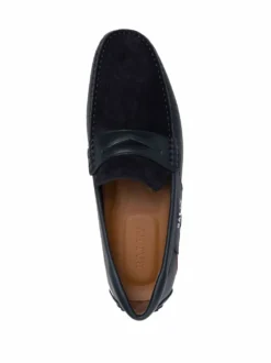 Men Bally Stripe-detail Leather Moccasins -Sebago || Giuseppe Zanotti || Castañer Shop 17765379 37696211 1000