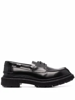 Men Adieu Paris Type 174 Leather Boat Shoes