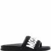Men Moschino Logo-lettering Leather Slides 1 Men Moschino Logo-lettering Leather Slides -Sebago || Giuseppe Zanotti || Castañer Shop 17956584 37898280 1000