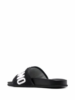 Men Moschino Logo-lettering Leather Slides -Sebago || Giuseppe Zanotti || Castañer Shop 17956584 37899384 1000