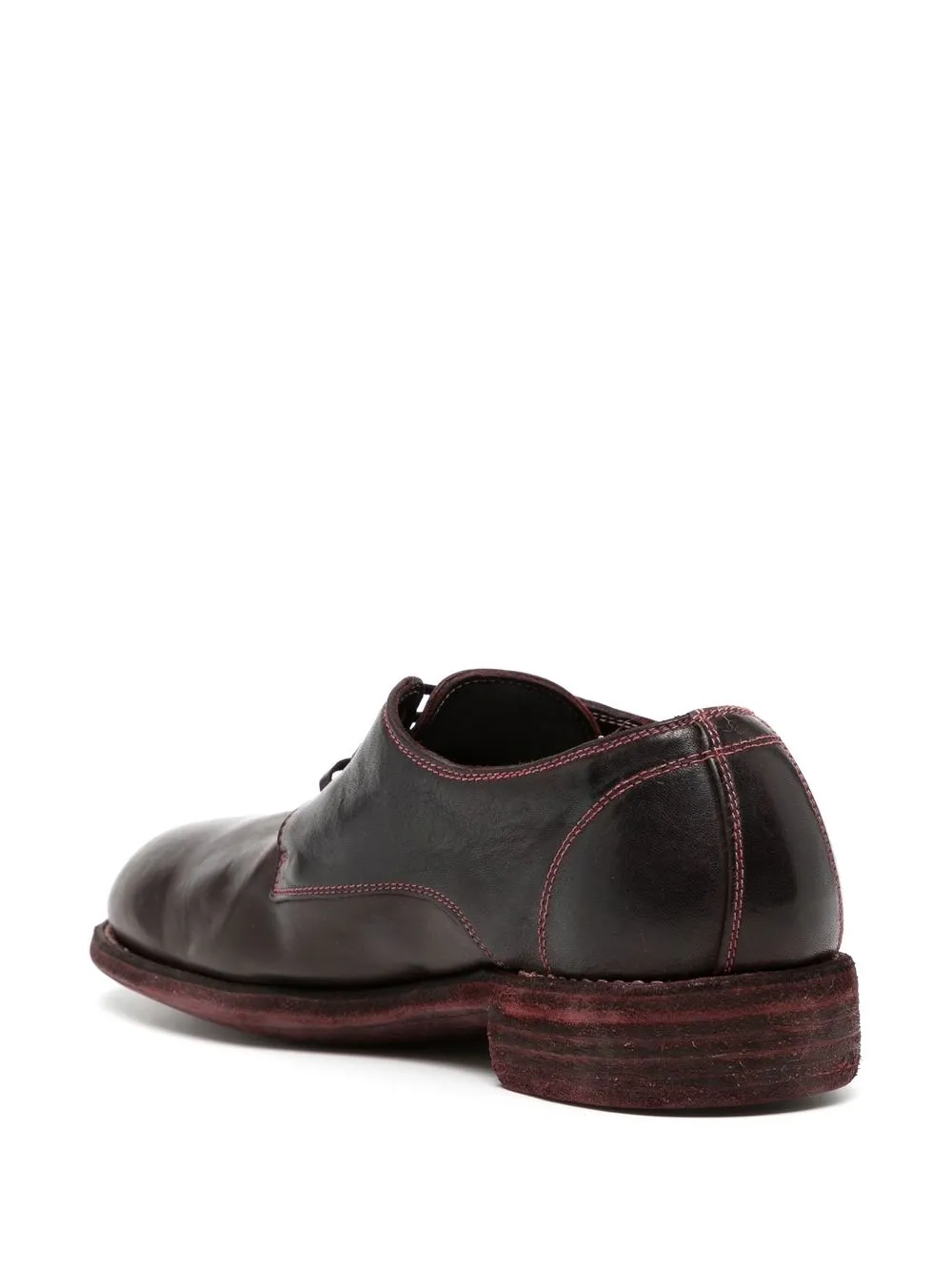 Men Guidi Lace-up Leather Shoes 5 Men Guidi Lace-up Leather Shoes - Image 3