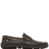 Men Bally Logo-plaque Leather Loafers