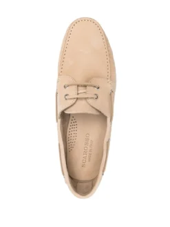 Men Scarosso Orlando Leather Boat Shoes -Sebago || Giuseppe Zanotti || Castañer Shop 18381978 39524020 1000