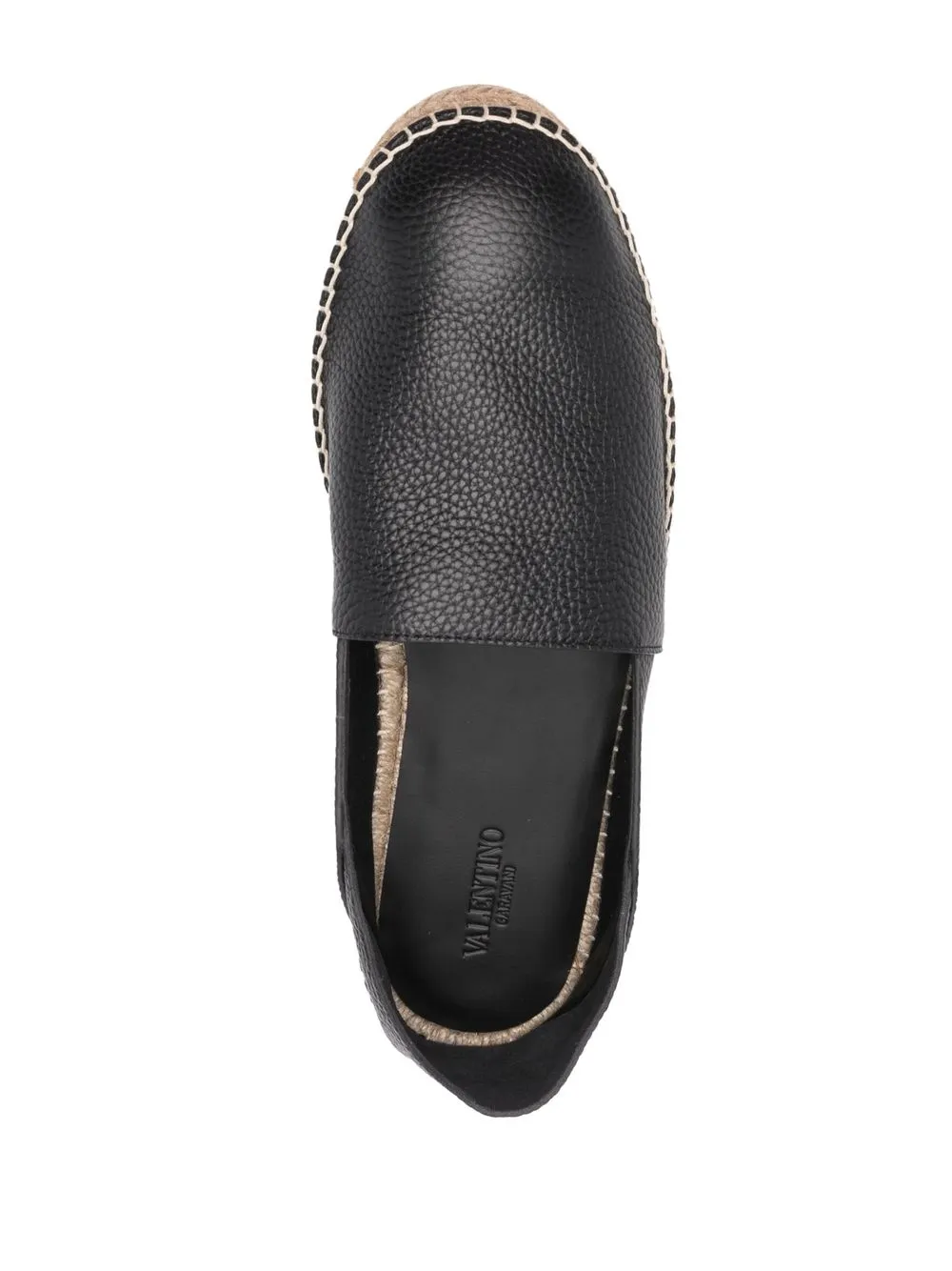 Men Valentino Garavani Logo-plaque Leather Espadrilles 6 Men Valentino Garavani Logo-plaque Leather Espadrilles - Image 4