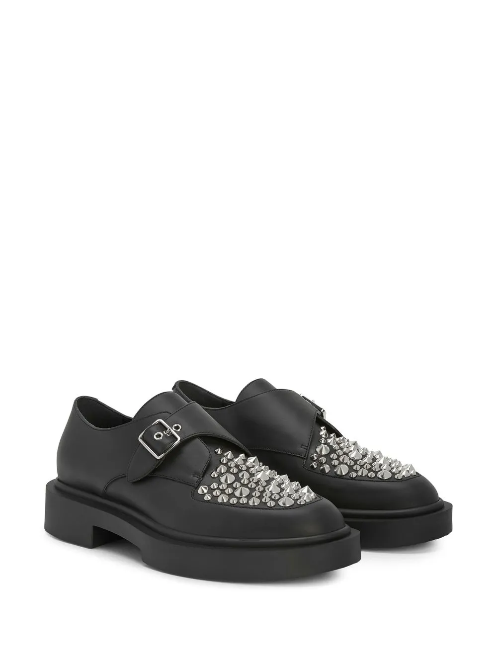 Men Giuseppe Zanotti Adric Studded Leather Loafers 4 Men Giuseppe Zanotti Adric Studded Leather Loafers - Image 2