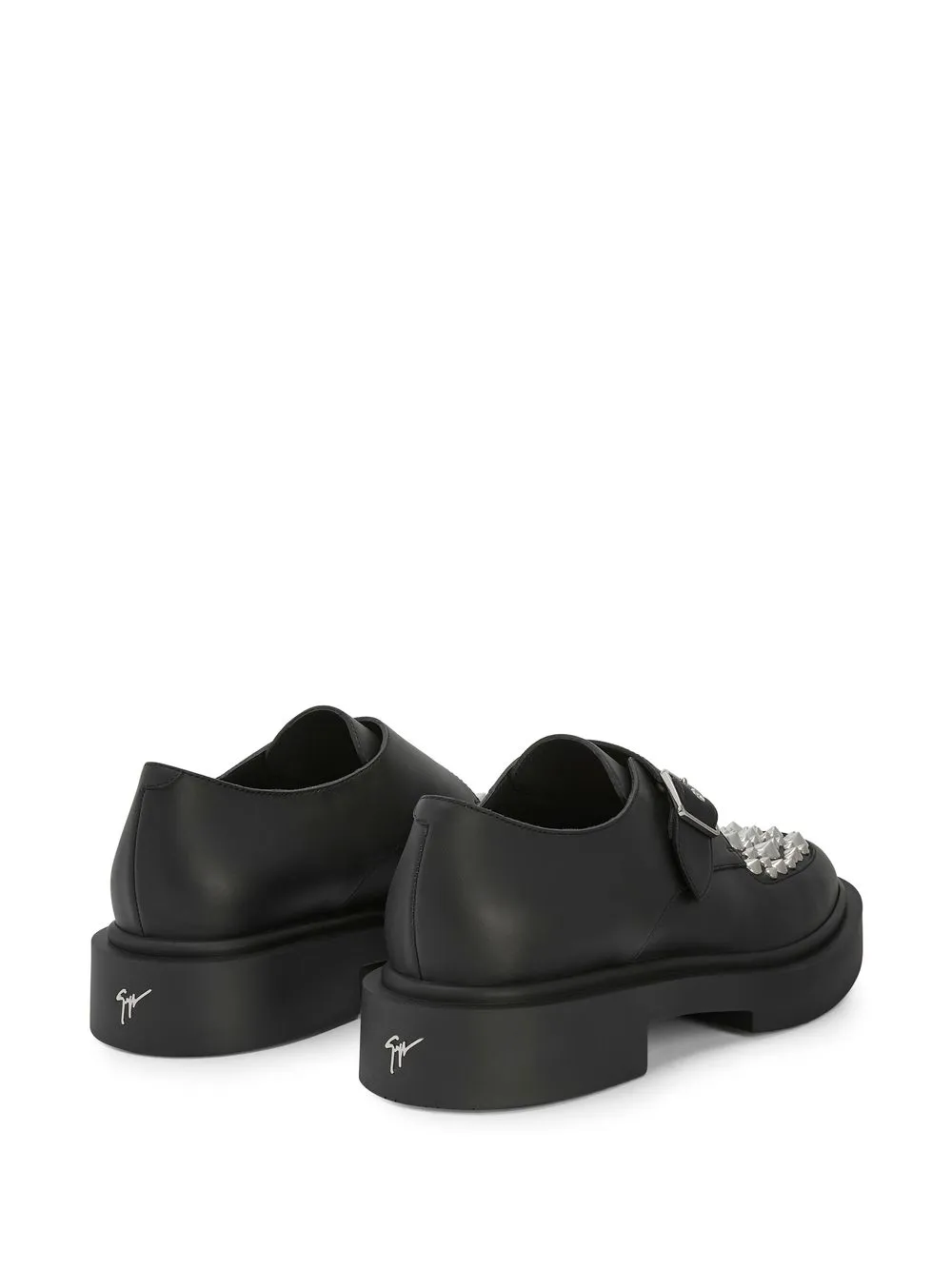 Men Giuseppe Zanotti Adric Studded Leather Loafers 5 Men Giuseppe Zanotti Adric Studded Leather Loafers - Image 3