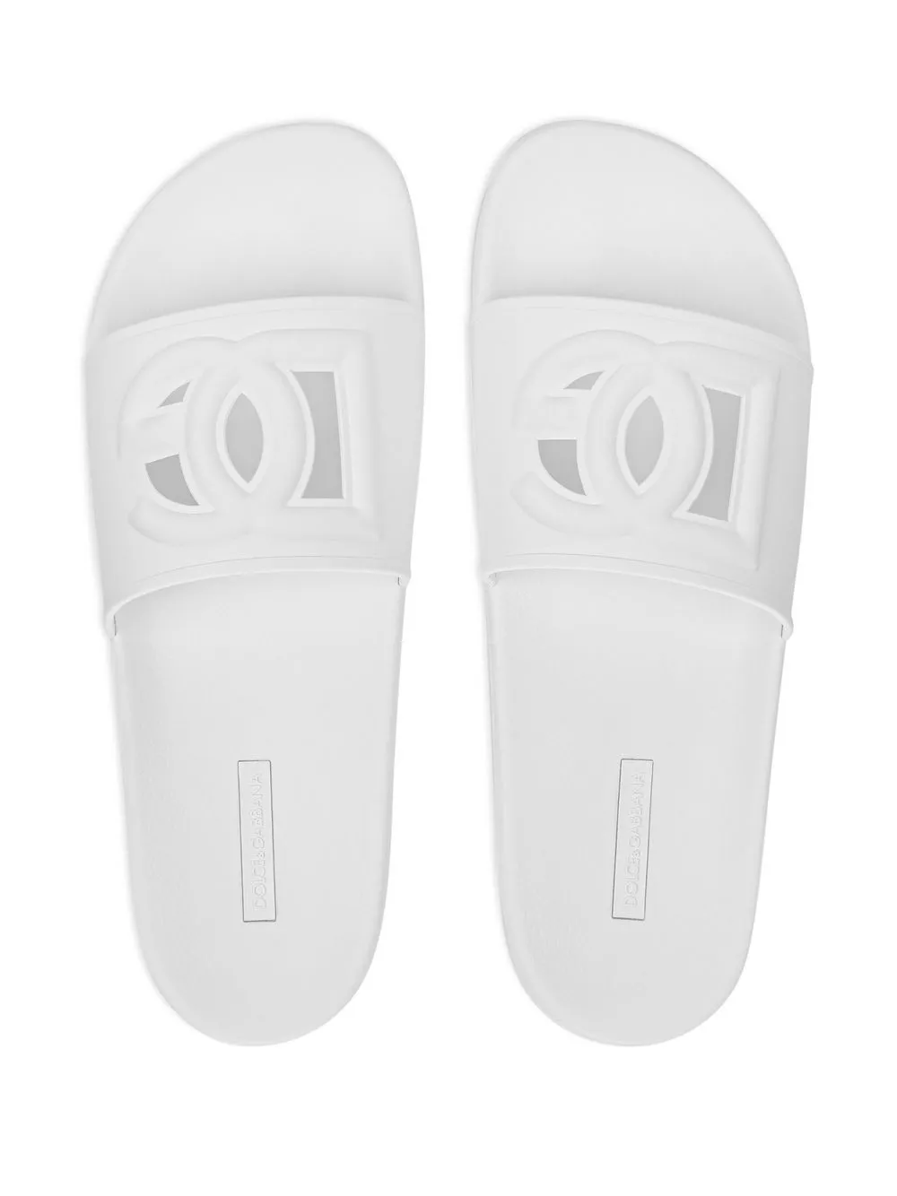 Men Dolce & Gabbana Cut-out Logo Sliders 6 Men Dolce & Gabbana Cut-out Logo Sliders - Image 4