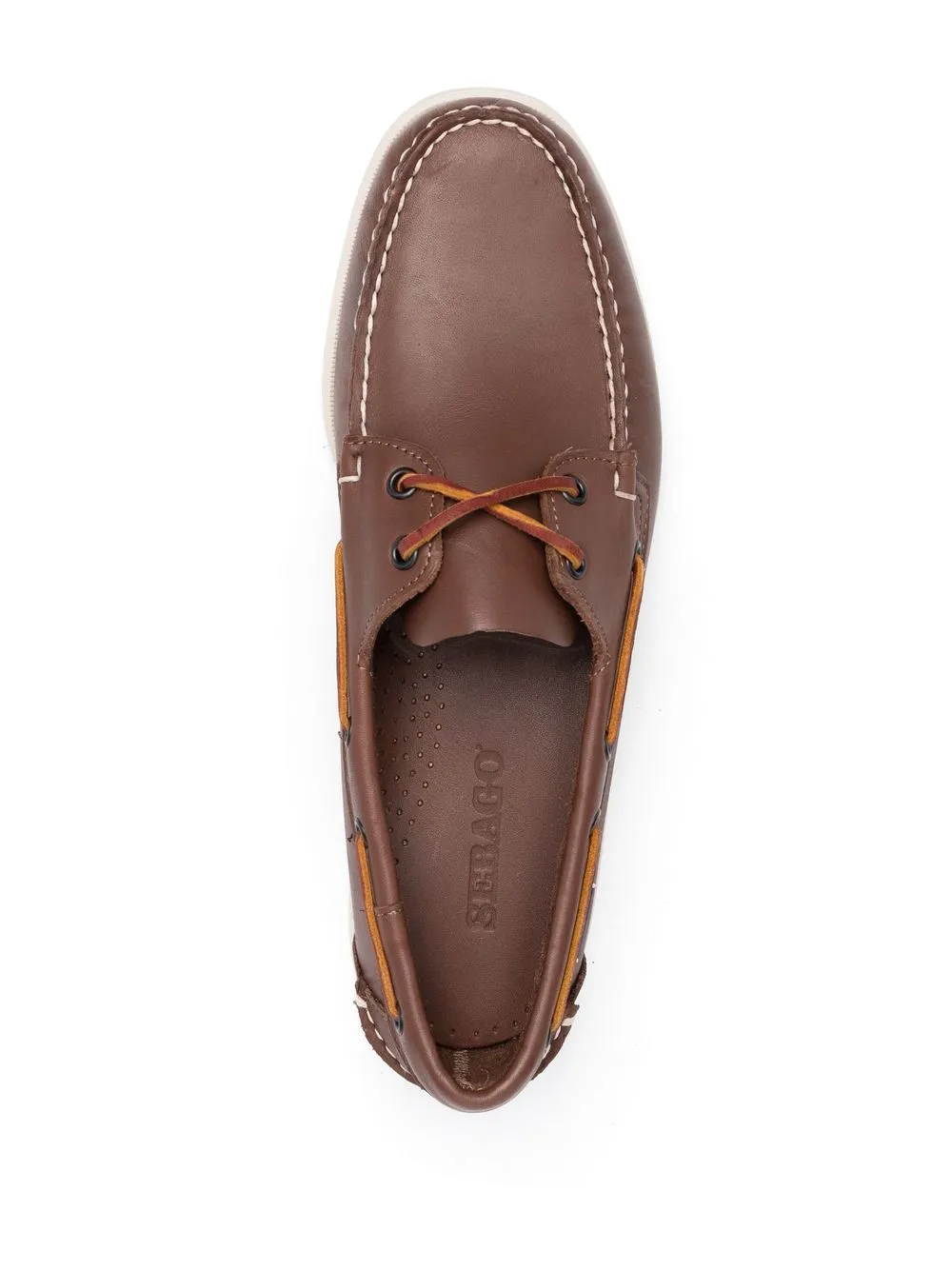 Men Sebago Front Lace-up Detail Boat Shoes 6 Men Sebago Front Lace-up Detail Boat Shoes - Image 4