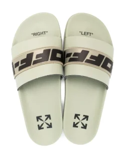 Men Off-White Industrial Logo Slides -Sebago || Giuseppe Zanotti || Castañer Shop 18535214 40725401 1000