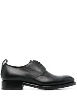 Men Brioni Leather Derby Shoes