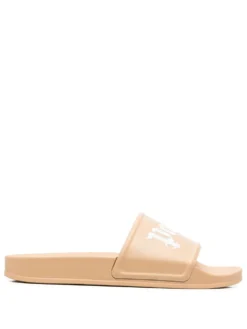 Men Palm Angels Logo-print Slides