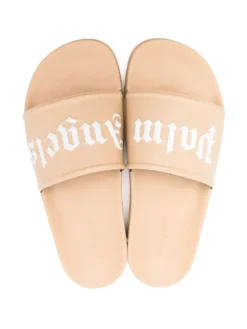 Men Palm Angels Logo-print Slides -Sebago || Giuseppe Zanotti || Castañer Shop 18572218 40477813 1000