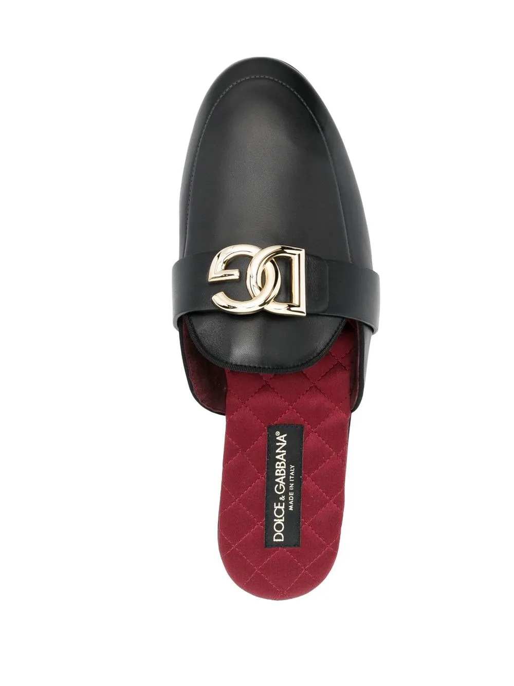 Men Dolce & Gabbana Logo-plaque Slip-on Loafers 6 Men Dolce & Gabbana Logo-plaque Slip-on Loafers - Image 4