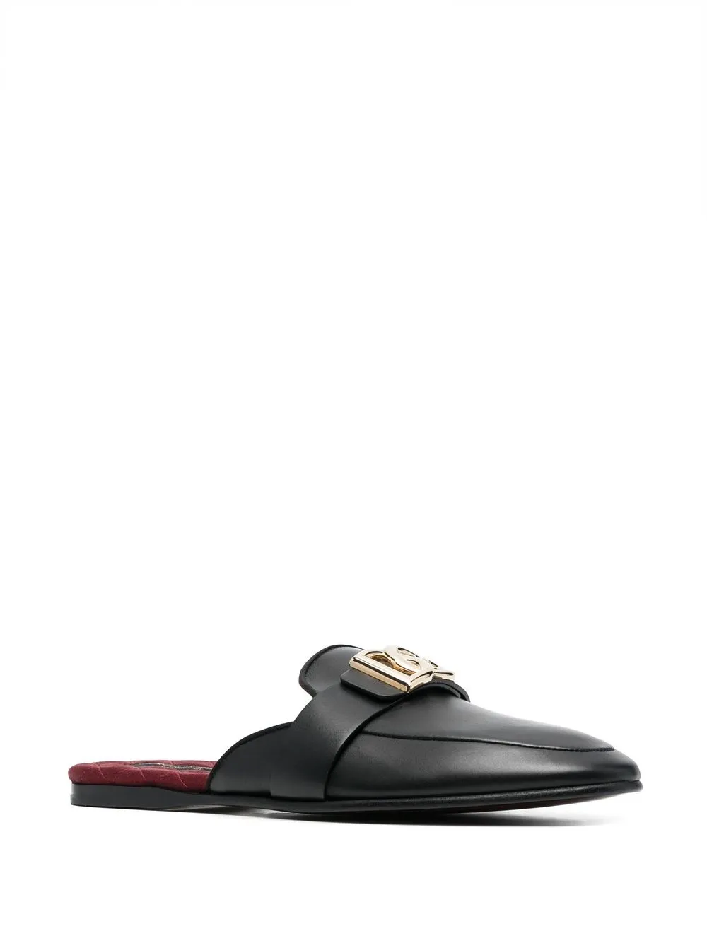 Men Dolce & Gabbana Logo-plaque Slip-on Loafers 4 Men Dolce & Gabbana Logo-plaque Slip-on Loafers - Image 2