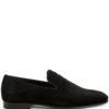 Men Giuseppe Zanotti Slip-on Velvet Loafers