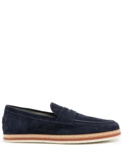 Men Tod&apos;s Suede Slip-on Loafers