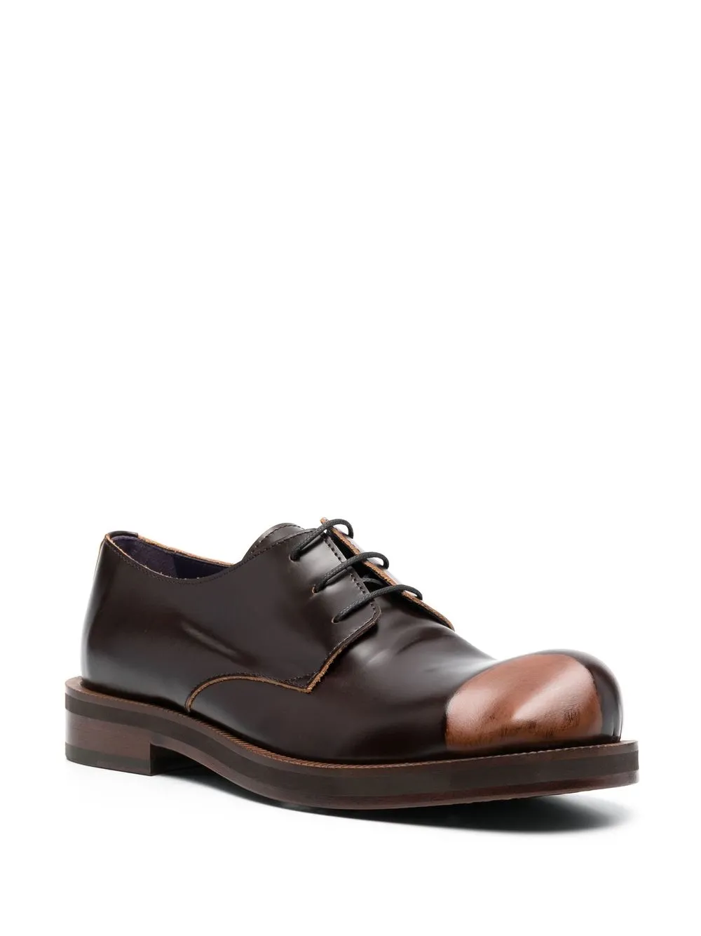Men Acne Studios Patchwork Leather Derby Shoes 4 Men Acne Studios Patchwork Leather Derby Shoes - Image 2