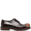 Men Acne Studios Patchwork Leather Derby Shoes