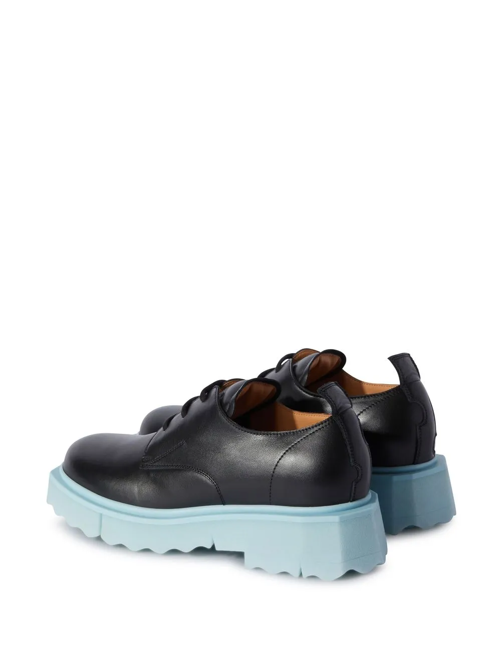 Men Off-White Leather Sponge Derby 6 Men Off-White Leather Sponge Derby - Image 4