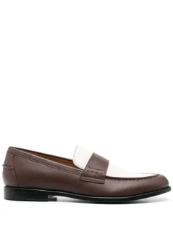 Men Manuel Ritz Contrasting Leather Loafers