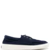 Men Woolrich Suede Boat Shoes