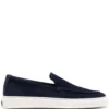 Men Woolrich Slip-on Suede Boat Shoes